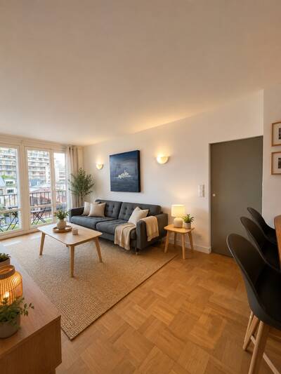 Vente appartement 3 pièces Paris 16e