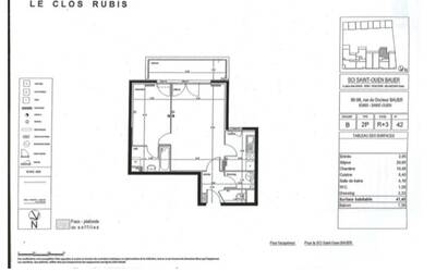 Vente appartement 2 pièces Saint-Ouen-sur-Seine (93400)