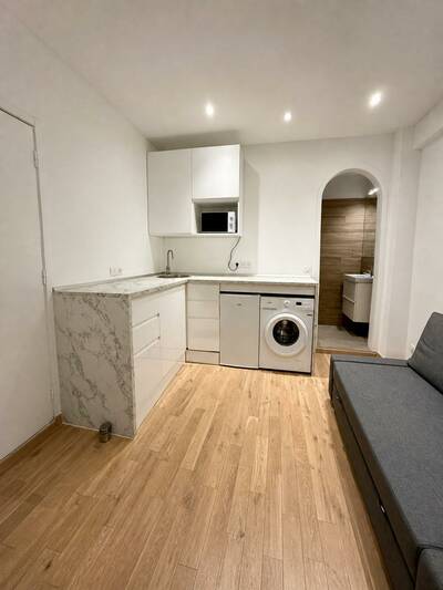 Location appartement studio Paris 15e