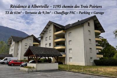 Vente appartement 3 pièces Albertville (73200)