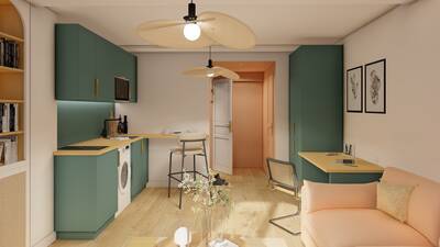 Location appartement studio Caen (14000)
