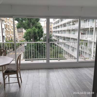 Location appartement studio Paris 19e