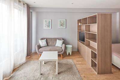 Location appartement studio Paris 15e