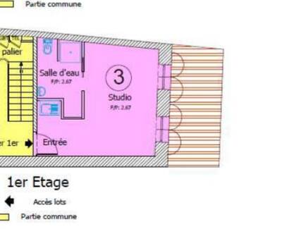 Vente appartement studio Salon-de-Provence (13300)