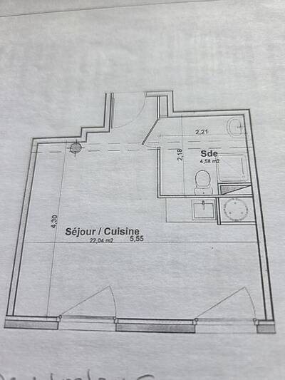 Vente appartement studio Nantes (44)