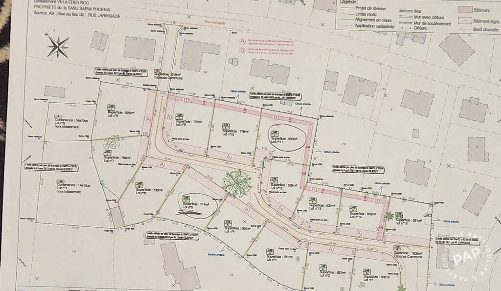 Vente terrain 778 m² Mercuès (46090)