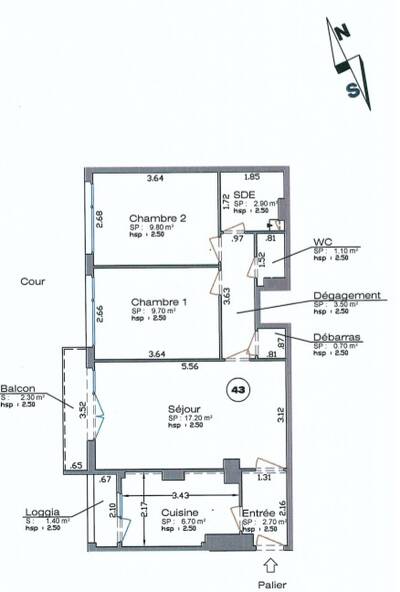 Location appartement 3 pièces Clamart (92140)