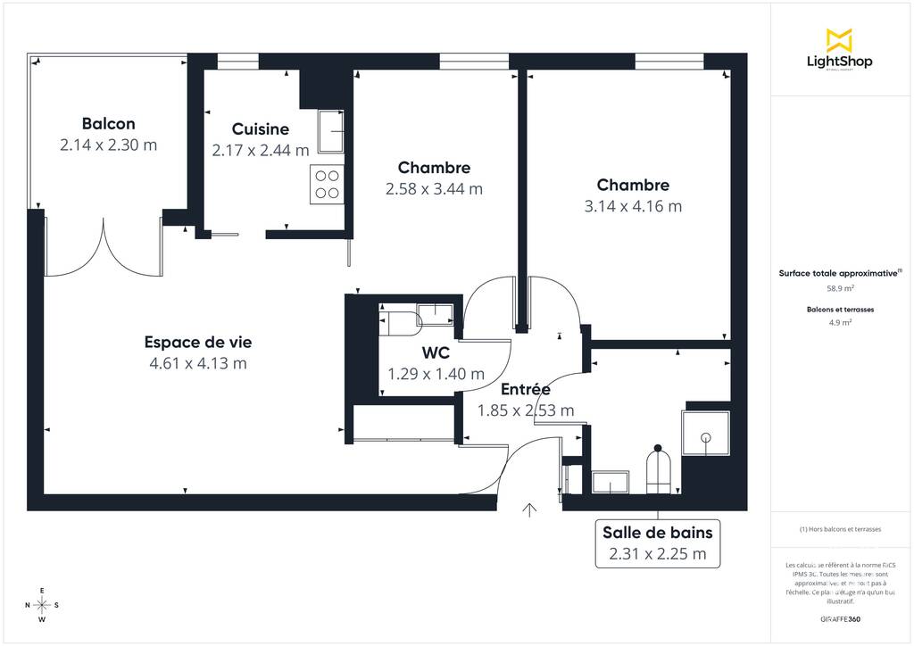 Vente appartement 3 pièces 60 m² Louvres (95380) - 60 m² - 195.000 € | Particulier à Particulier — 16