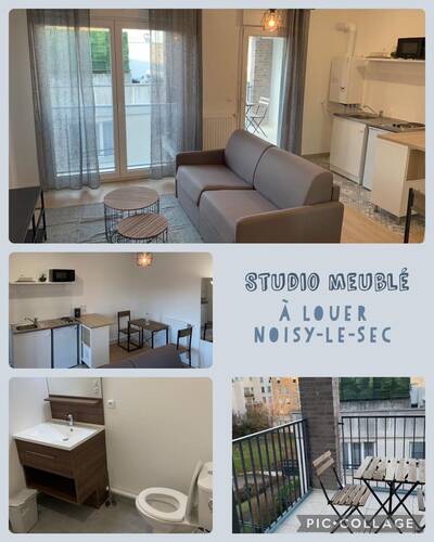 Location appartement studio Noisy-le-Sec (93130)