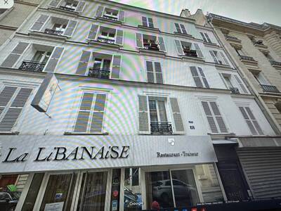 Vente appartement studio Paris 17e