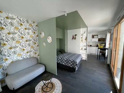 Location appartement studio Paris 19e