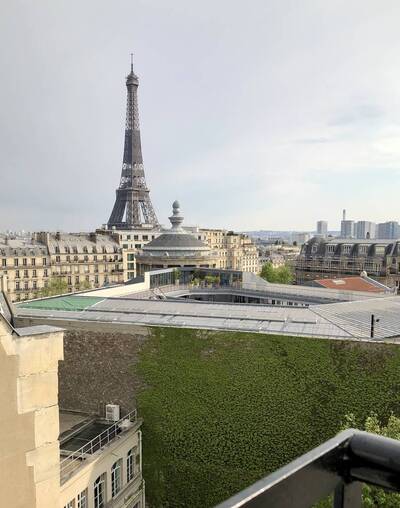 Location appartement studio Paris 16e