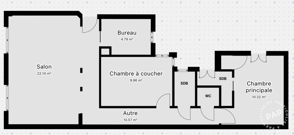 Vente Le Touquet-Paris-Plage (62520) 67&nbsp;m²