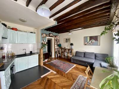 Vente appartement 2 pièces Paris 19e