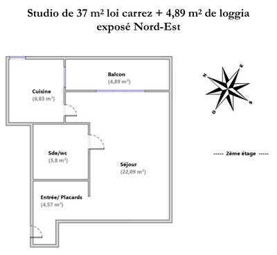 Location appartement studio Montigny-le-Bretonneux (78180)