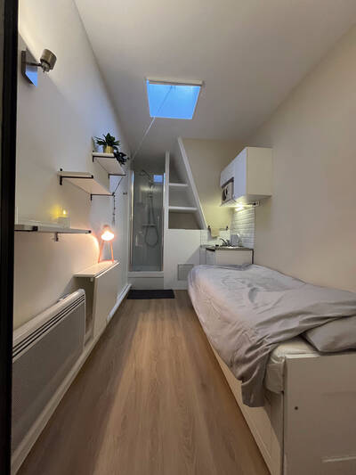 Vente appartement studio Paris 17e