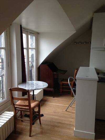 Location appartement studio Paris 17e