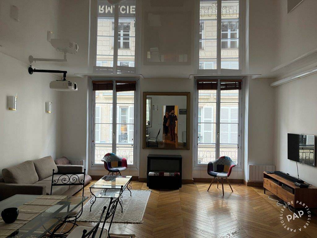 Appartement 2 pièce(s) 60 m²à louer Paris-1er-arrondissement