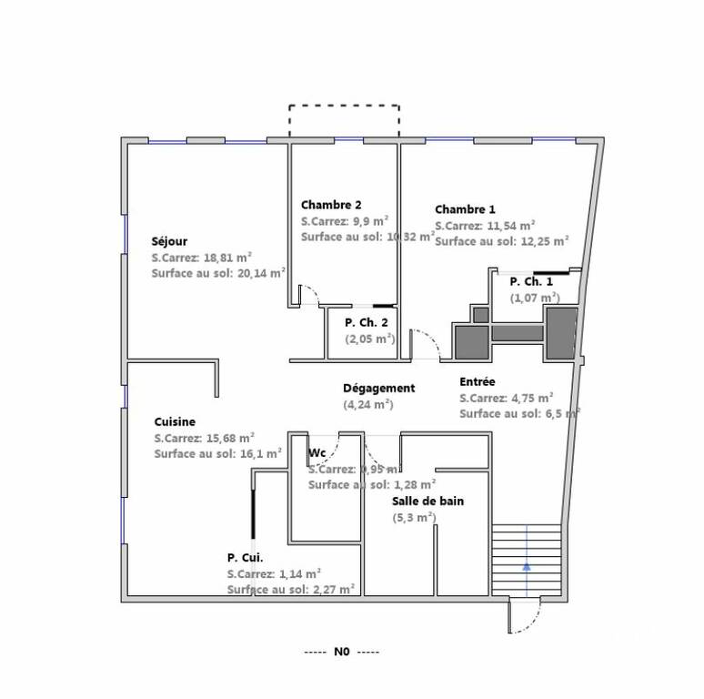 Vente appartement 3 pièces 84 m² Contes (06390) - 84 m² - 245.000 € | Particulier à Particulier — 8