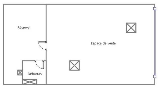 Local commercial Paris 13E (75013) - 72 m² - 550.000 €