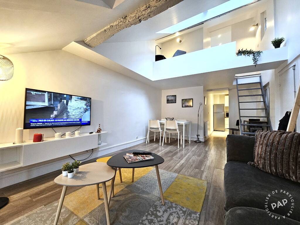 Location meublée appartement 2 pièces 55 m² Paris 9E (75009) - 2.100 € avec PAP.fr