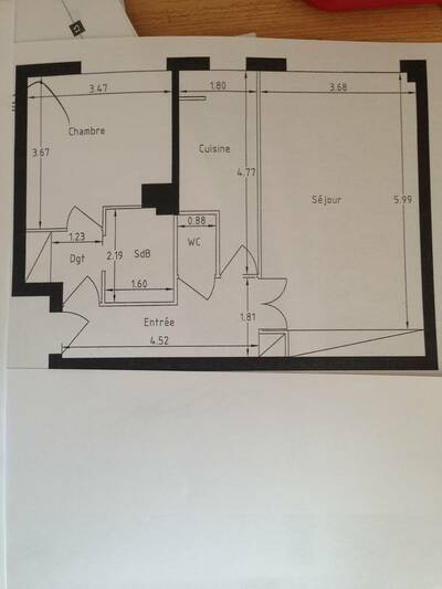 Location appartement 2 pièces Issy-les-Moulineaux (92130)