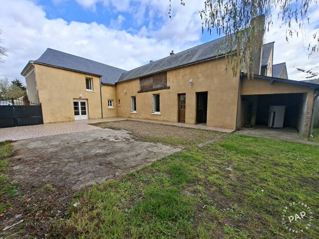 Vente maison 120 m² Aubigné-Racan (72800) - 120 m² - 135.000 € | Particulier à Particulier