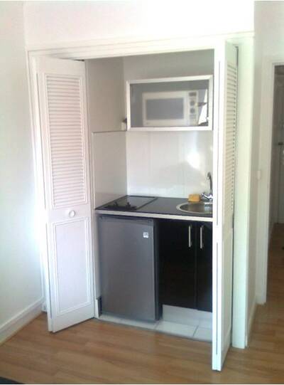 Location appartement studio Paris 16e