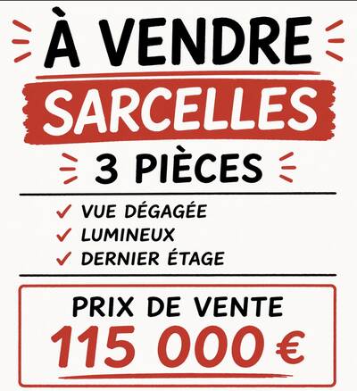 Vente appartement 3 pièces Sarcelles (95200)