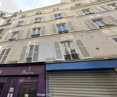 Vente appartement studio Paris 17e