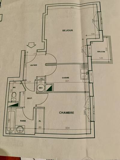 Location appartement 2 pièces Issy-les-Moulineaux (92130)