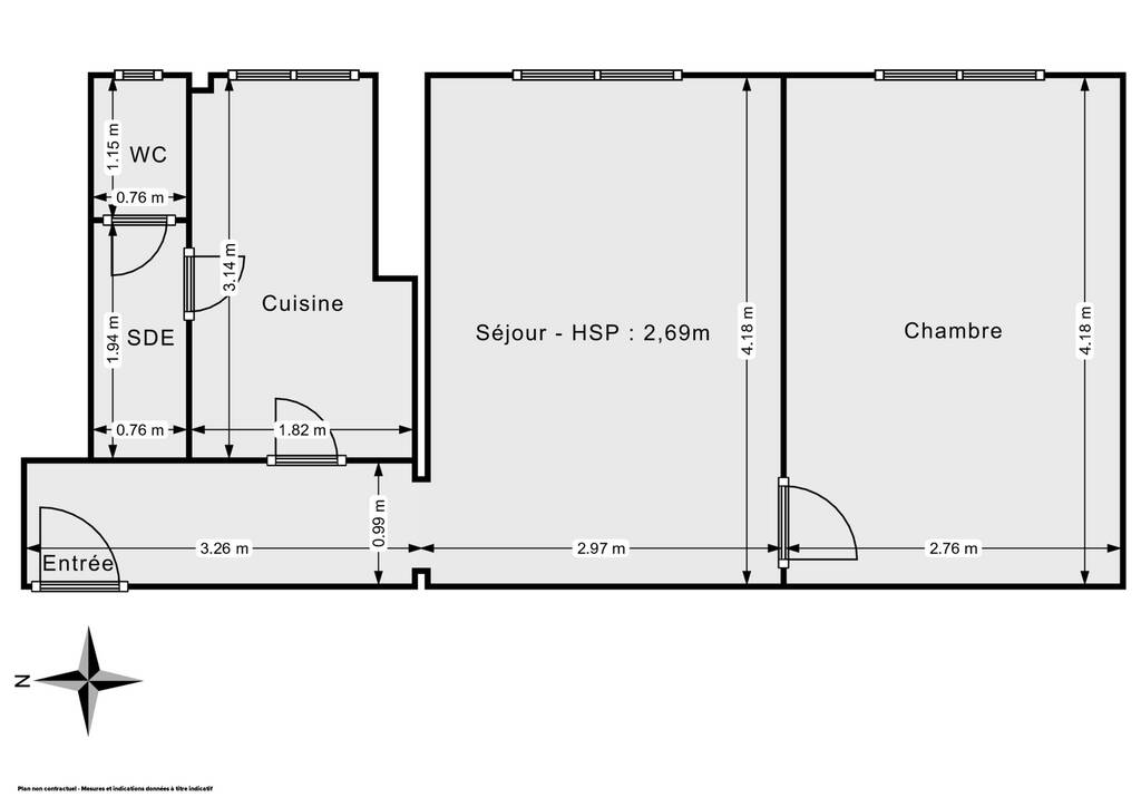 Vente Appartement Aubervilliers (93300) 34,62&nbsp;m² 165.000&nbsp;&euro;