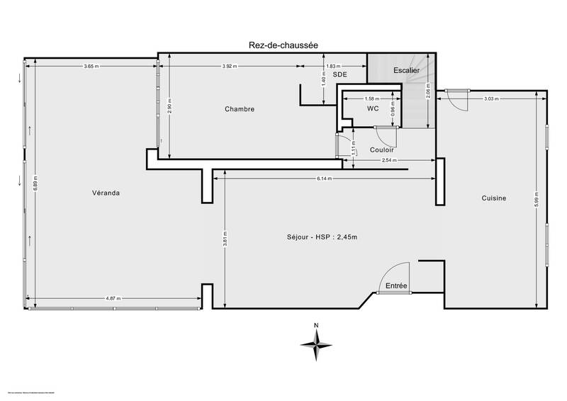 Gujan-Mestras-Avec Studio Indépendant De 15M2-