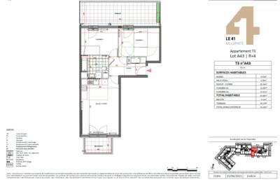Location appartement 3 pièces Villepinte (93420)
