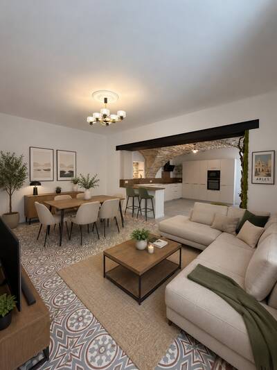 Vente maison 5 pièces Bernis (30620)