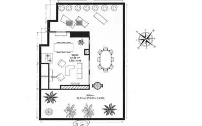 Duplex Dernier Étage Avec Terrasses 100 M² Versailles (78000)