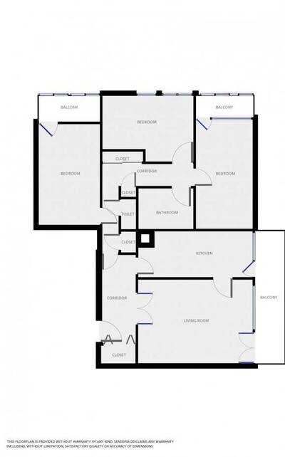 Location appartement 4 pièces Paris 14e