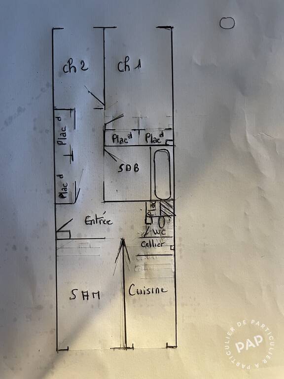 Vente appartement 3 pièces 63 m² Sarcelles (95200) - 63 m² - 128.000 € | Particulier à Particulier — 3