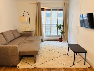Location appartement studio Paris 16e