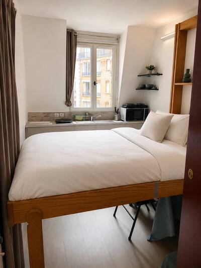 Location appartement studio Paris 17e