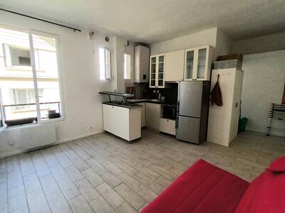 Vente appartement studio Paris 19e