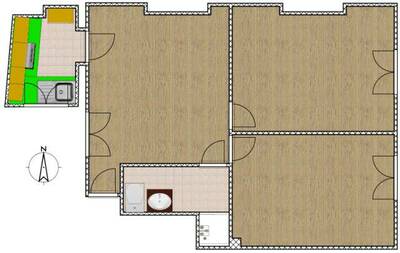 Location appartement 3 pièces Melun (77000)