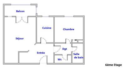 Vente appartement 2 pièces Lyon 3e