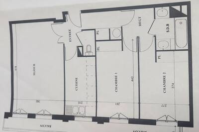 Vente appartement 3 pièces Paris 12e