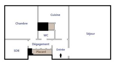 Vente appartement 2 pièces Saint-Denis (93)