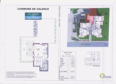 Vente appartement 2 pièces Valence (26000)