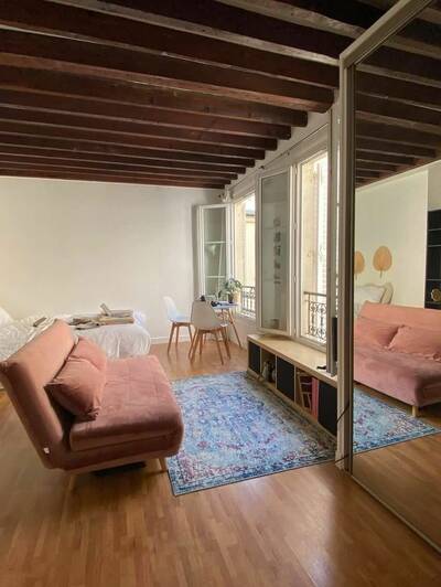 Location appartement studio Paris 3e