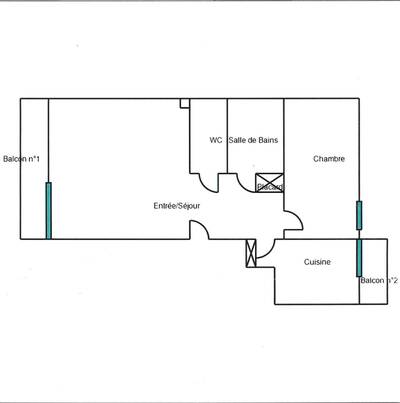 Location appartement 2 pièces Toulouse (31)