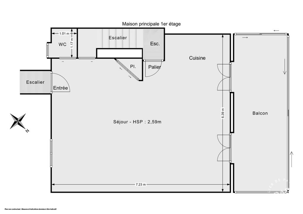 Maison a louer cormeilles-en-parisis - 4 pièce(s) - 123 m2 - Surfyn
