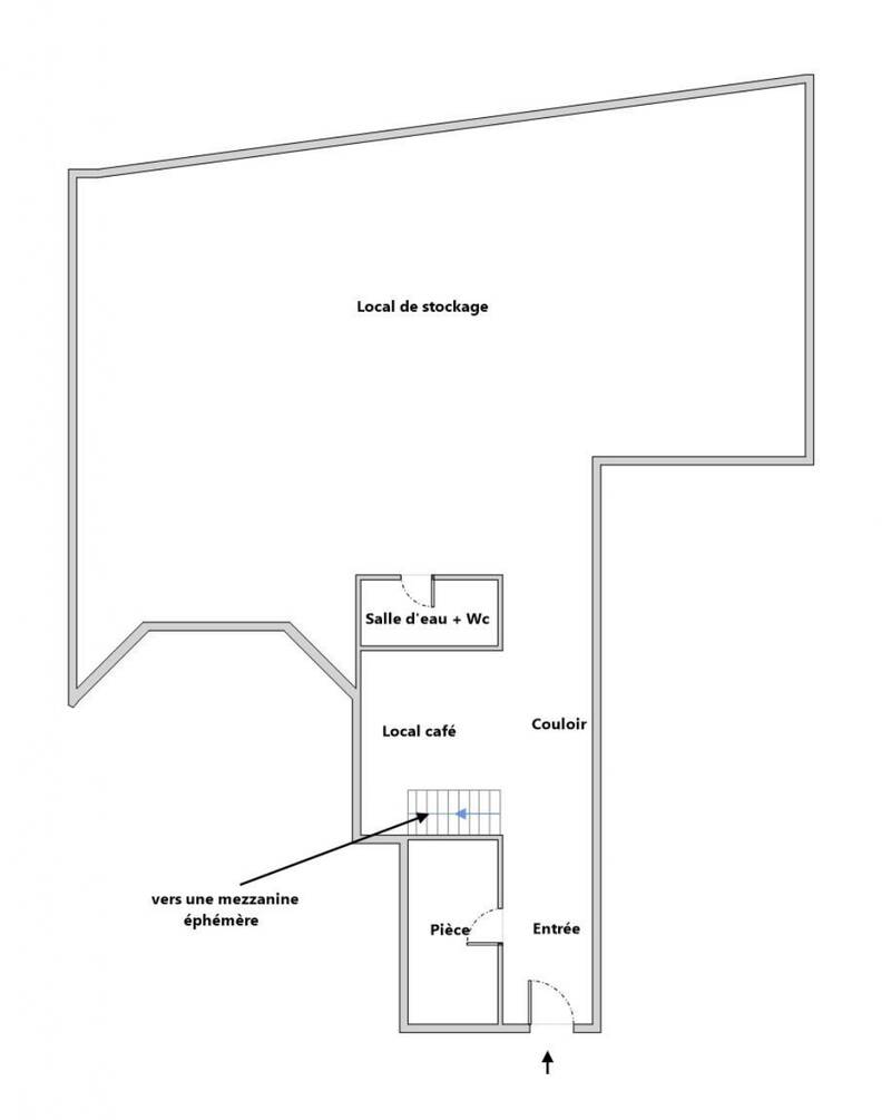 Local commercial Courbevoie (92400) - 160&nbsp;m² - 495.000&nbsp;&euro;